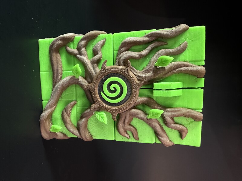 The Verdant Grove: Wood-Infused Deck Vault