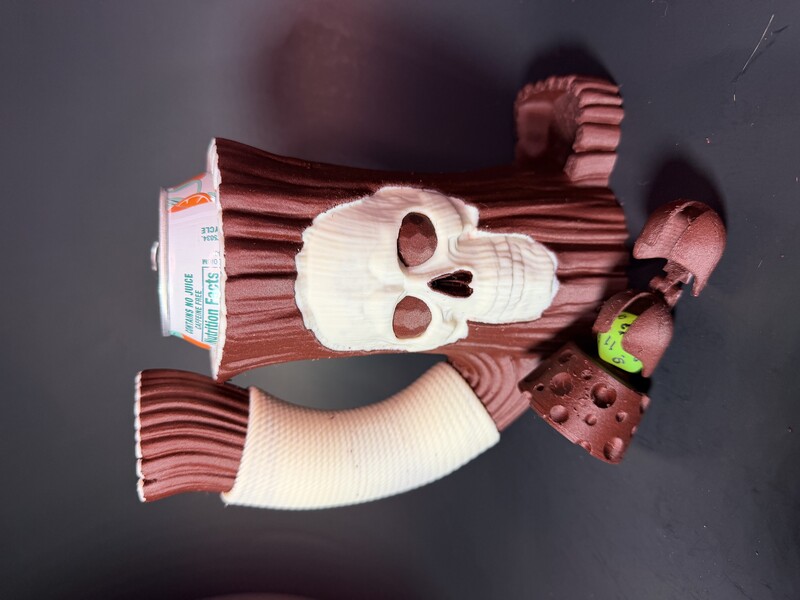 The Necromancer's Stump: 3-in-1 Dice Tower, Vault & Can Holder